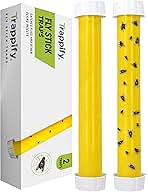 Trappify Hanging Fly Traps Outdoor: Fruit Fly Traps for Indoors | Gnat Trap | Gnat Traps for House Indoor | Fly Trap Indoor - Disposable Sticky Fly Trap for Indoor House Pest Control (2 Pack)