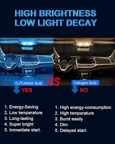 Miniatura 4 de Canbus - Bombilla LED 194 168 2825 W5W T10, libre de errores, sin polaridad, para interior de automóvil, matrícula, mapa, luces de puerta de