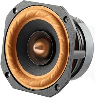 WSF-Speaker 1pcs 4 Inch Bookshelf Audio Speaker 4Ohm 8Ohm 30W HiFi Treble Mediant Bass Loudspeaker Desktop Speaker Aluminum Frame (Size : Blue)