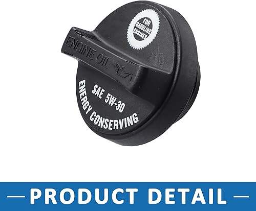 Miniatura 6 de Tapa del tanque de combustible del motor 12180-01020 12180-21010 Cubierta del tapón de llenado de aceite de gas para Toyota Corolla 2003-2008