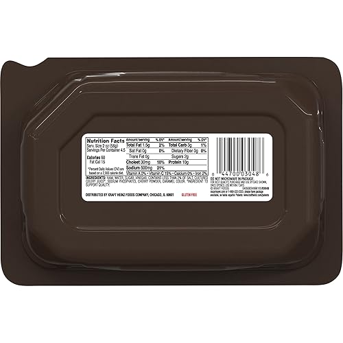 Miniatura 8 de Oscar Mayer Carne de almuerzo sándwich de jamón ahumado fresco sin curar en rodajas (bandeja de 9 onzas)