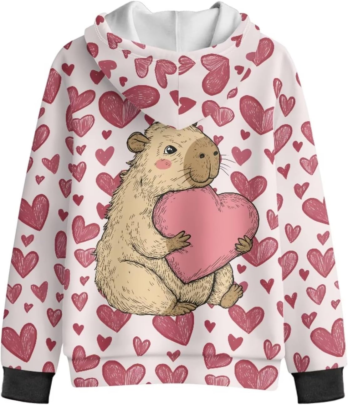 Boys Girls Hooded Sweatshirt Casual Zip-Up Hoodie with Pockets Winter Long Sleeve Athletic Hoodies