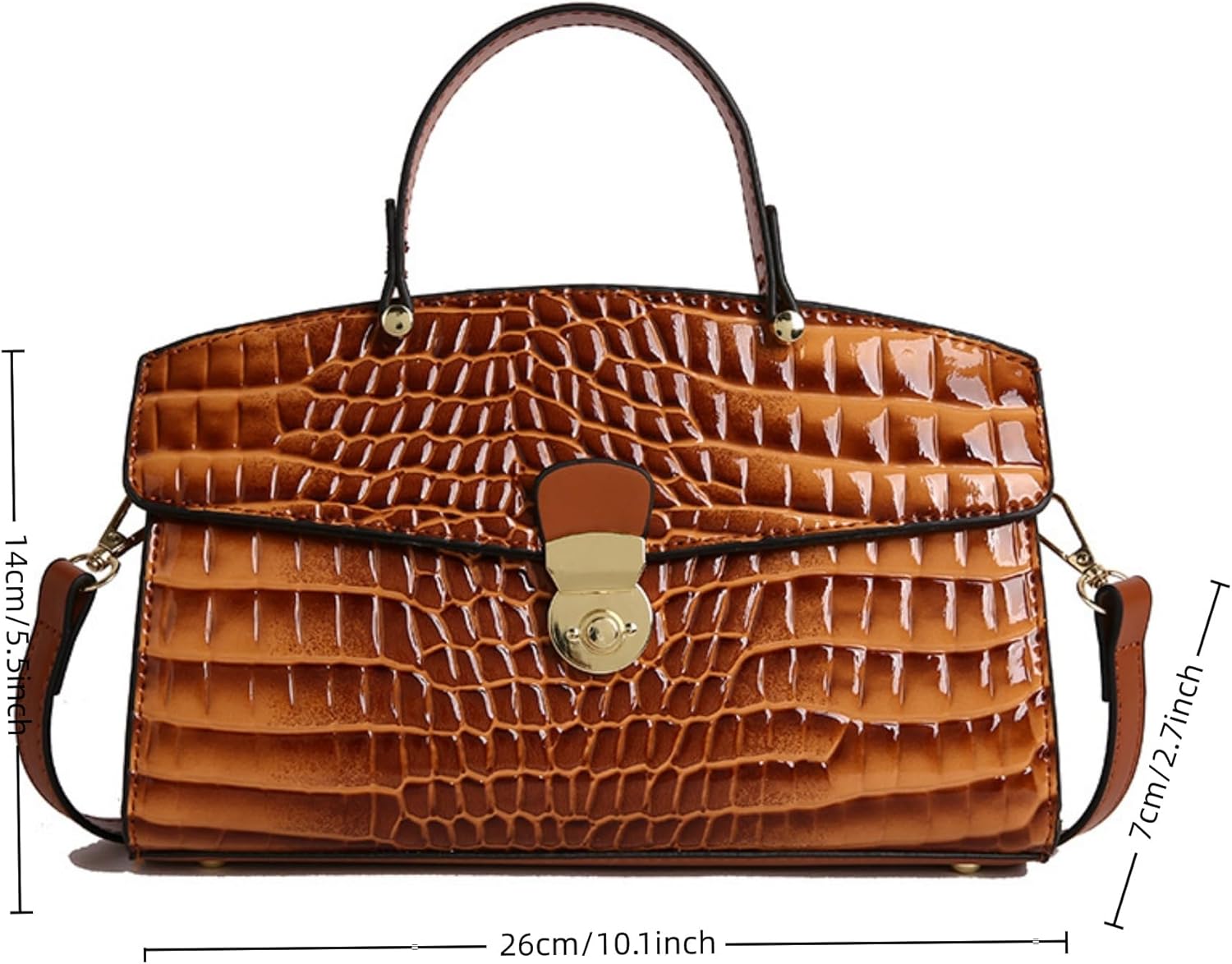 IAMUHI Women's Retro Evening Handbag Snake Pattern Top Handle Satchel Ladies Designer PU Leather Small Tote Crossbody Bag