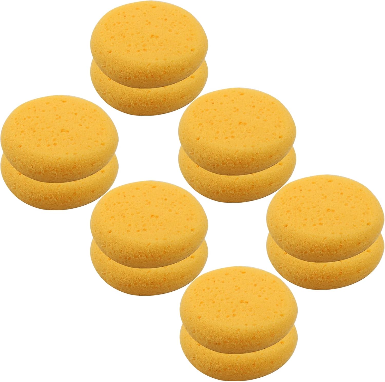 Synthetic Sponges, 2-1/2" Round Craft Sponge, Pack of 12 image 5