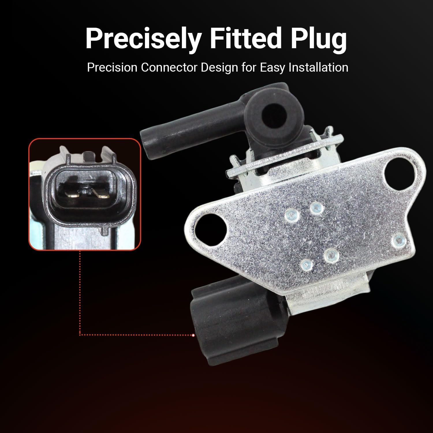 Vapor Canister Purge Solenoid Valve 36162-PNC-005 Compatible with Honda CR-V Civic Acura RSX Replaces 36162PNC005 K5T46680