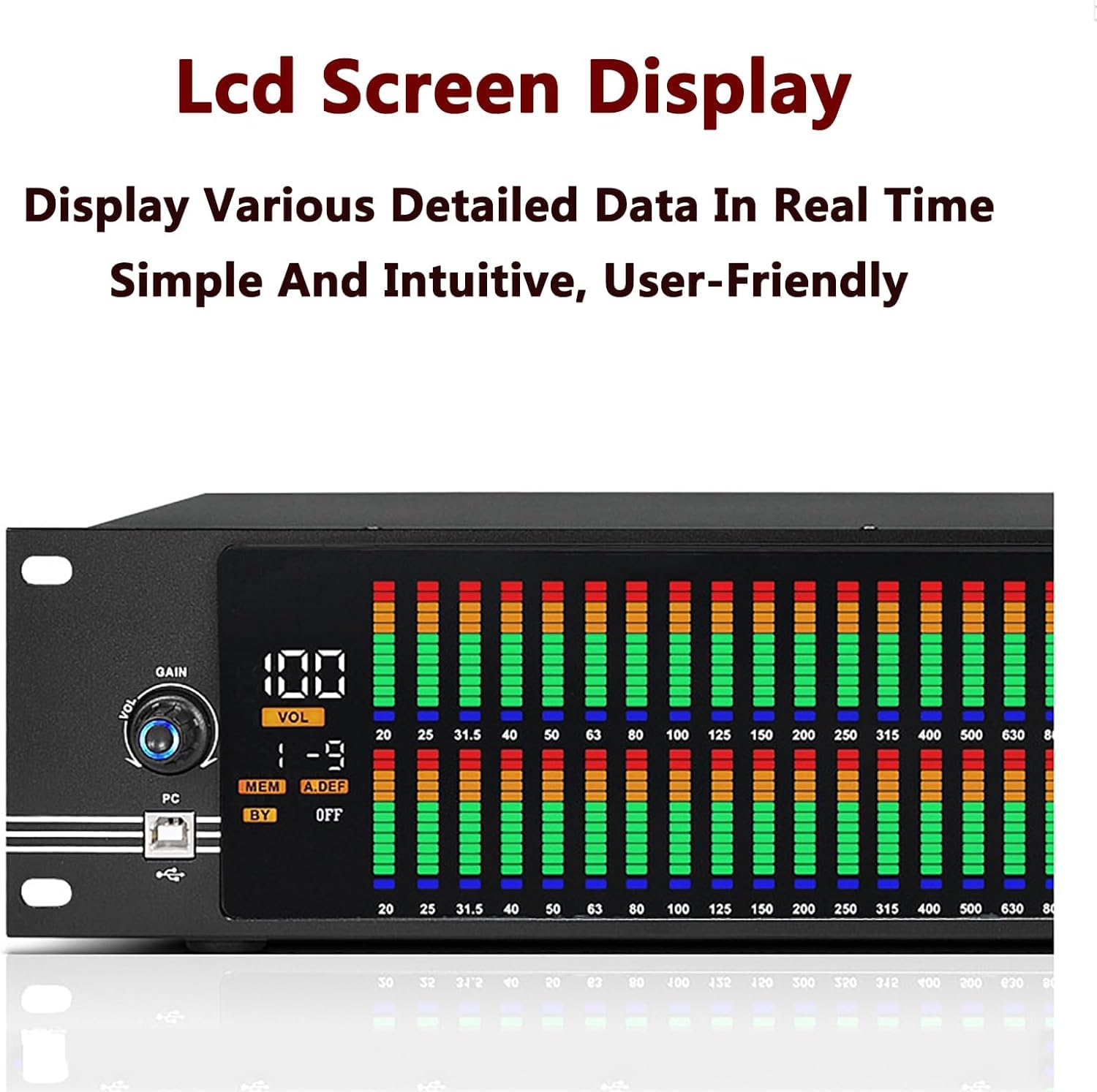 Amazon.com - Digital Equalizer, Single/Double 31-Band Stereo