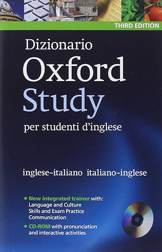 Dizionario Oxford Study per studenti d'inglese: Updated edition of this bilingual dictionary specifically written for Italian-speaking learners of English [Lingua inglese]