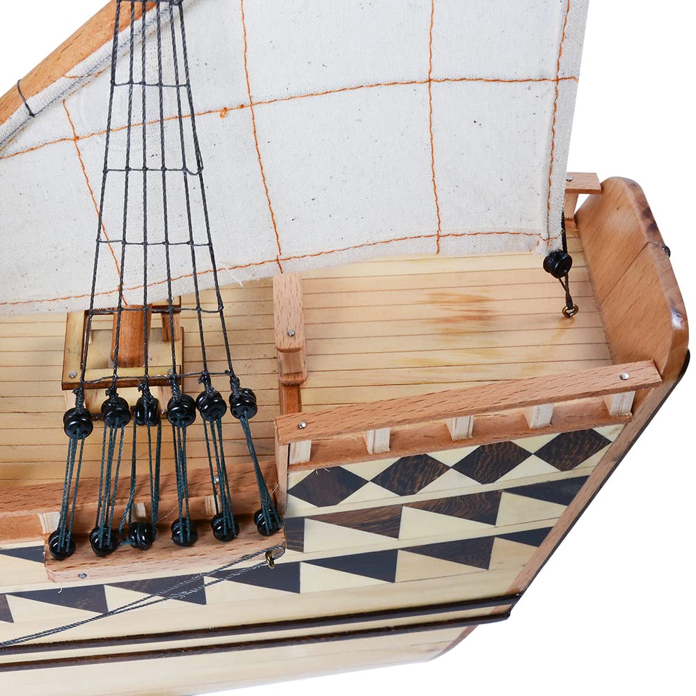 Old Modern Handicrafts Modello di Nave Mayflower Completamente Assemblato - Modello di Nave di Qualità Museale - 31,0L x 8,5P x 25,0A Pollici