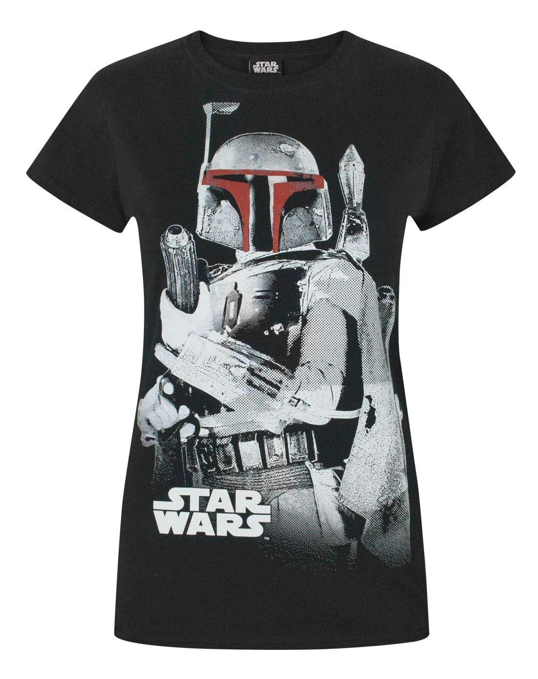 Star Wars Boba Fett Bounty Hunter Women's T-Shirt Black