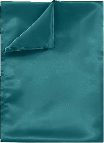 Miniatura 6 de Sfoothome Juego de sábanas de satén de 4 piezas para cama tamaño Queen, juego de sábanas de satén sedoso de hotel, sábanas de satén con 1 sábana