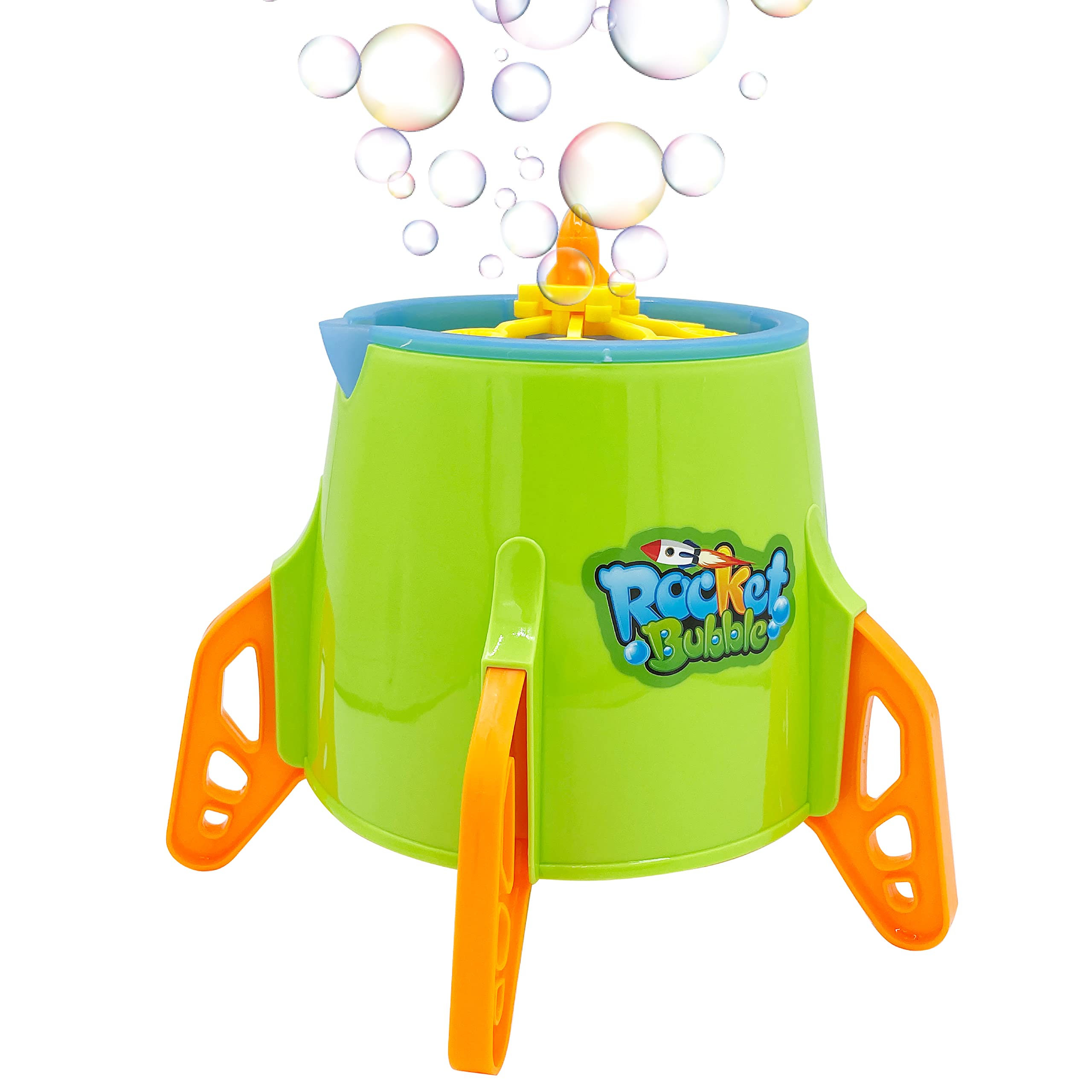 Amazon.co.jp: BUK2LABO(ぶくぶくラボ) シャボン玉 電動 ロケット