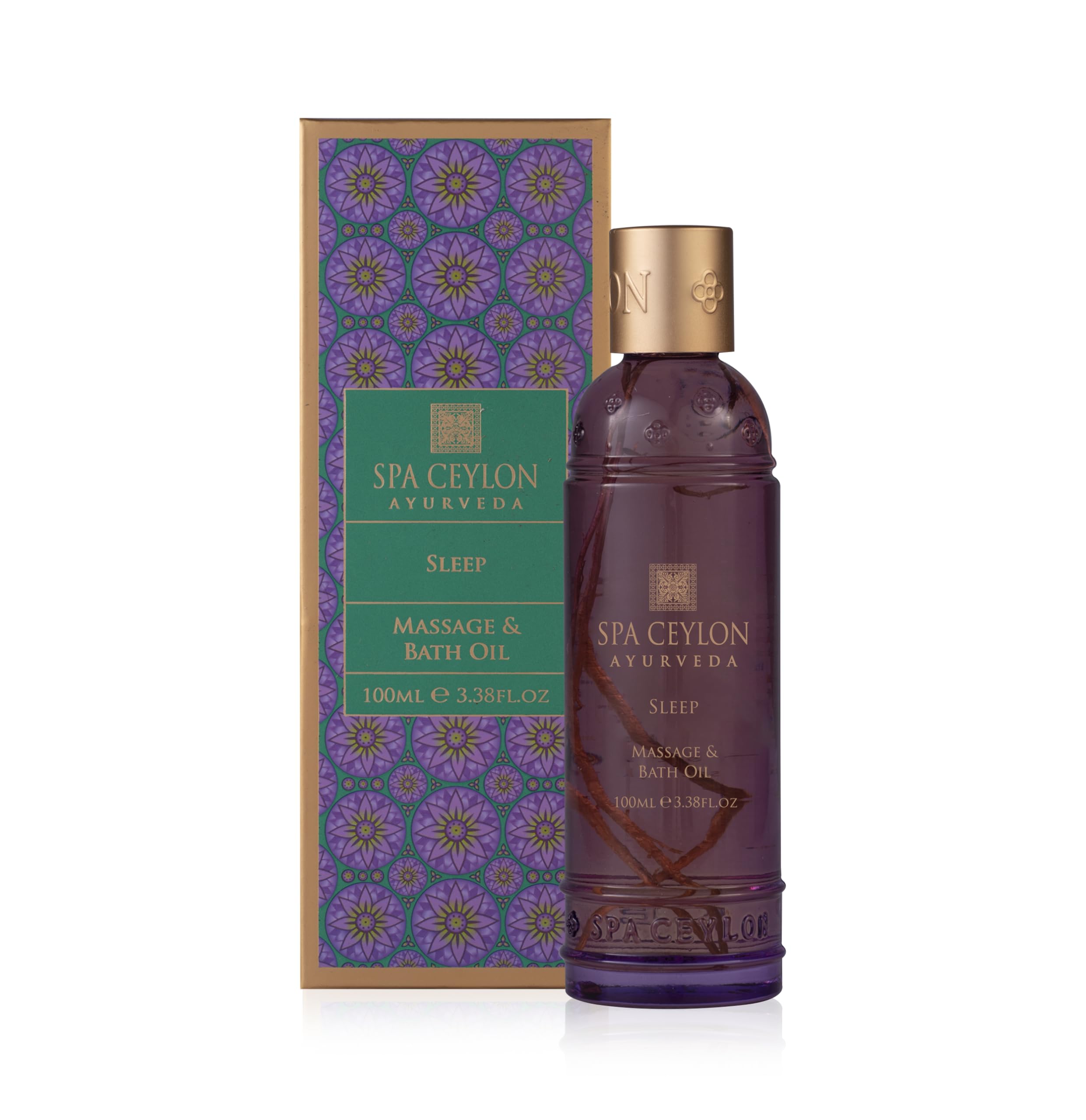 Sleep Massage & Bath Oil, Natural Therapy Blend, Ayurveda, Lavender Scented Relaxing Body Massage Oil