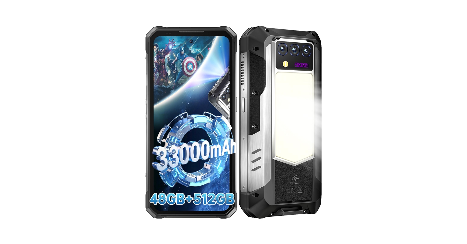 Amazon.com: OUKITEL WP100 Titan Rugged Smartphone 5G