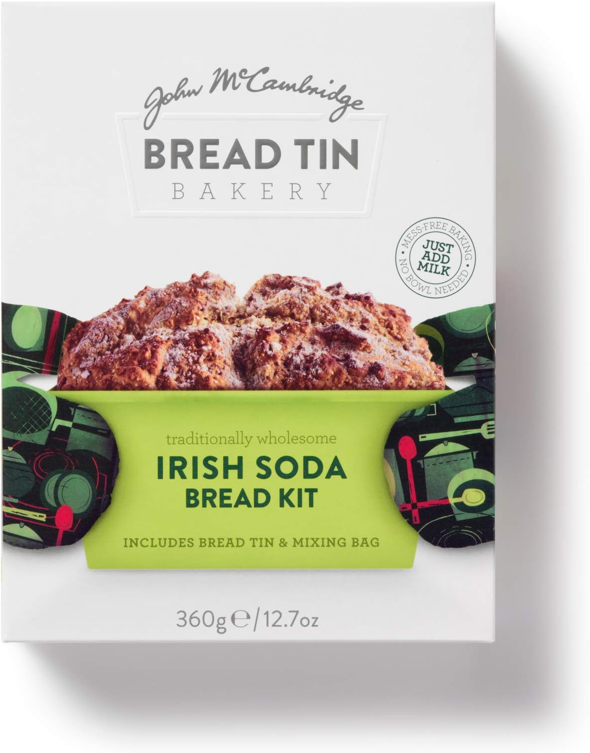 McCambridge Bread Tin Bakery Irish Soda Bread Kit, Pack of 6