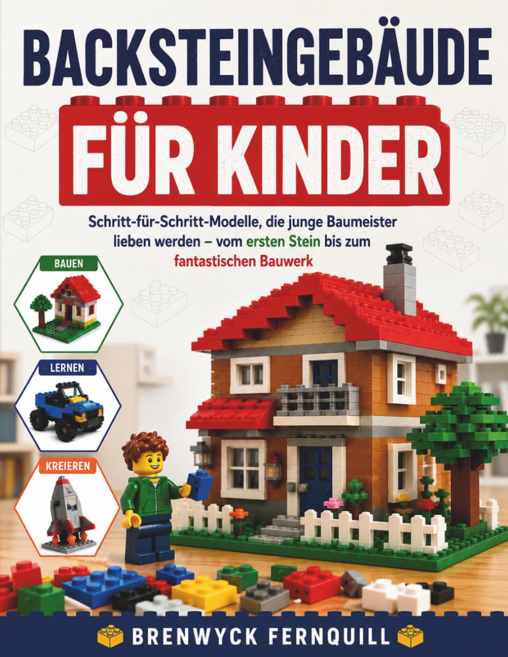 Backsteingebäude FÜR KINDER: Schritt-für-Schritt-Modelle, die junge Baumeister lieben werden – vom ersten Stein bis zum fantastischen Bauwerk