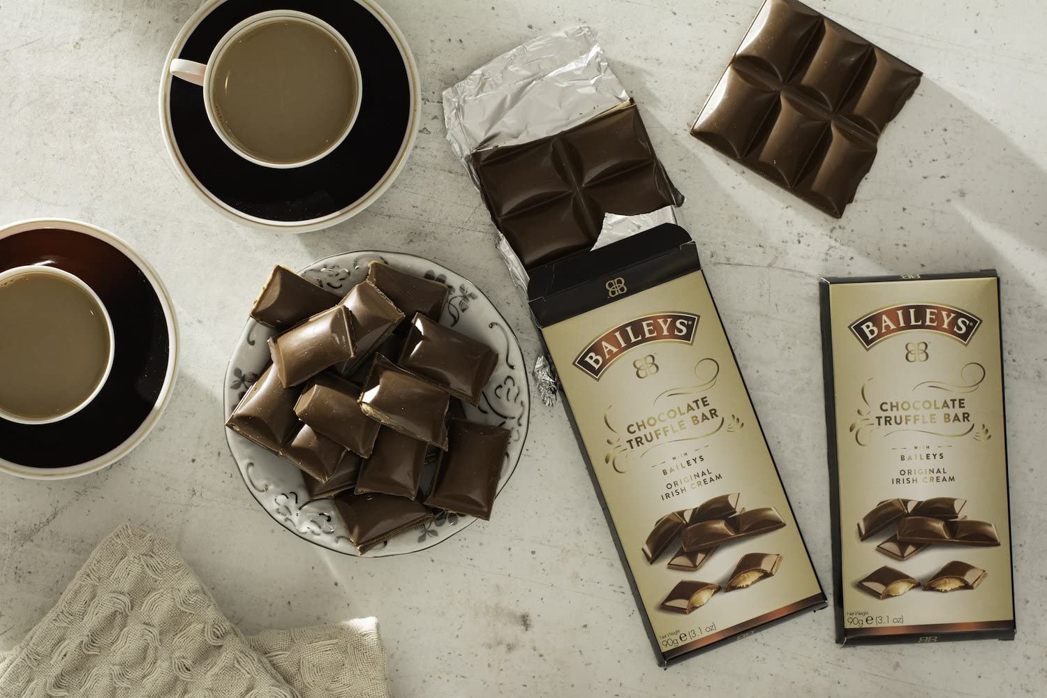 Baileys Paquete de 15 barras de trufa de chocolate de 90 g