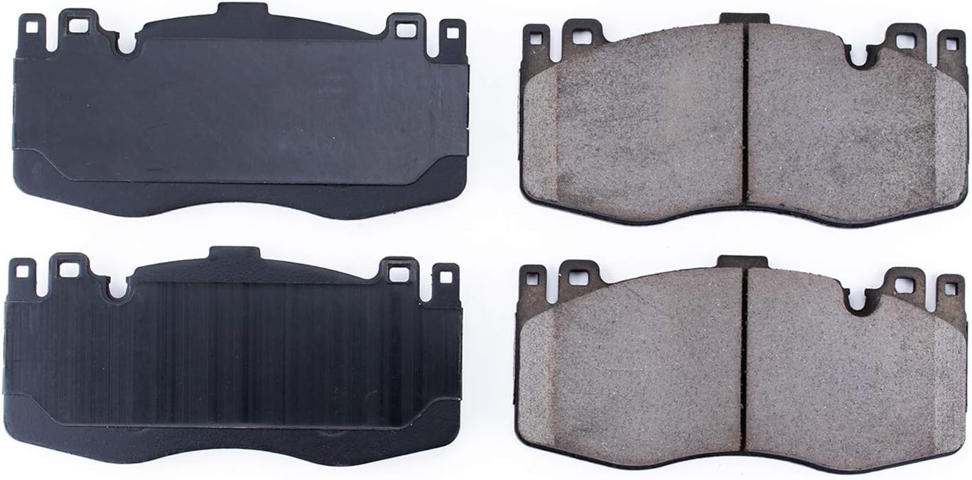 PowerStop Front Brake Pads for BMW X5 2015-18 | BMW X6 2015-19 - Z16 Ceramic Brake Pads Replacement, 16-1738