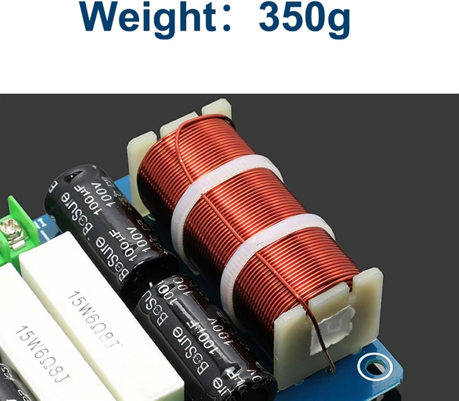 1 PCS 200W 10-Inch Subwoofer RC Filtering Bass Speaker 300HzFrequency Divider Home Theater HiFi Stereo Audio Crossover Filter