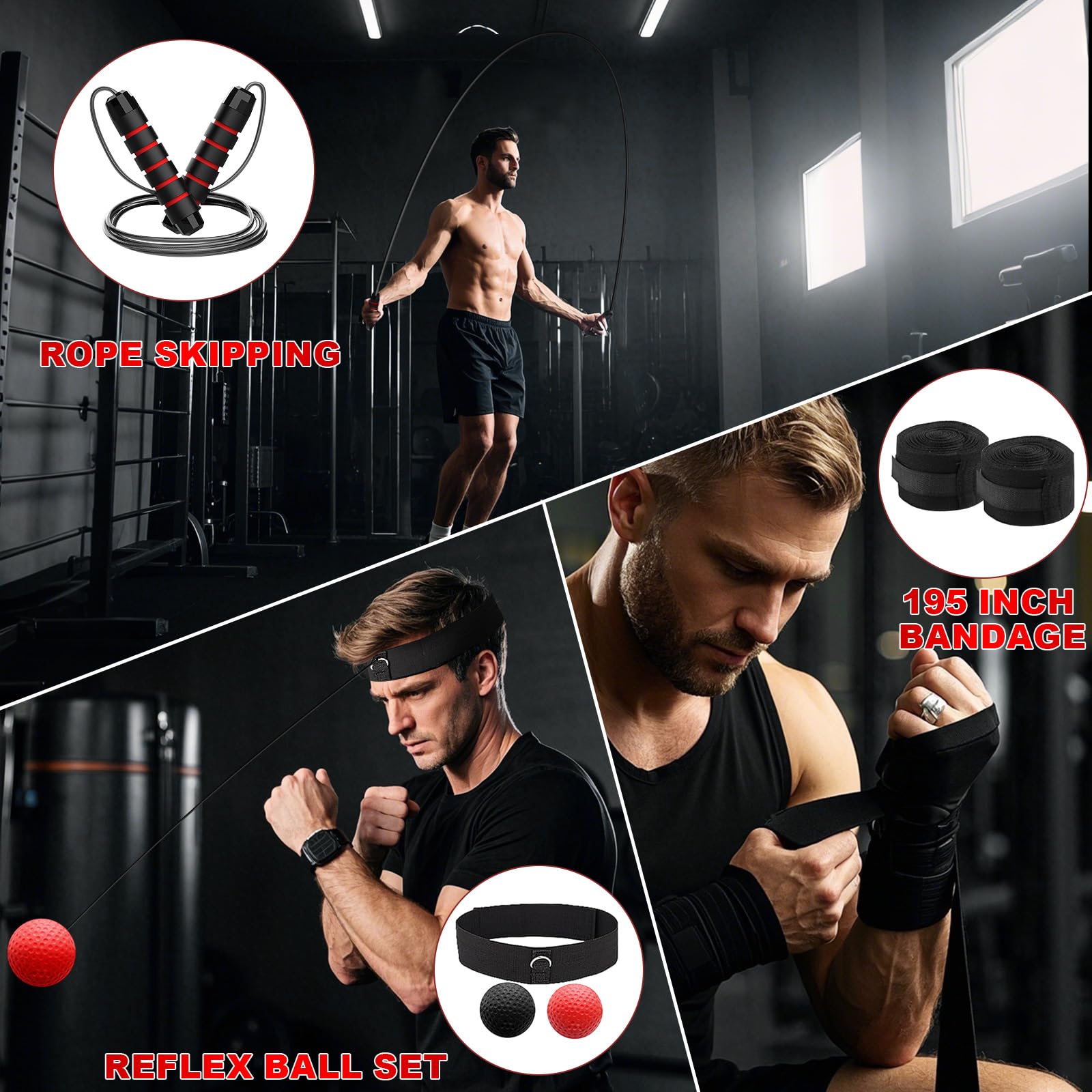 Punching Bag Set for Adults, 4FT Oxford Heavy Boxing Bag Set with 12 OZ Boxing Gloves, Suitable for MMA Karate Kickboxing Boxing Muay Thai Training at Home or Gym - Unfilled Heavy Bag