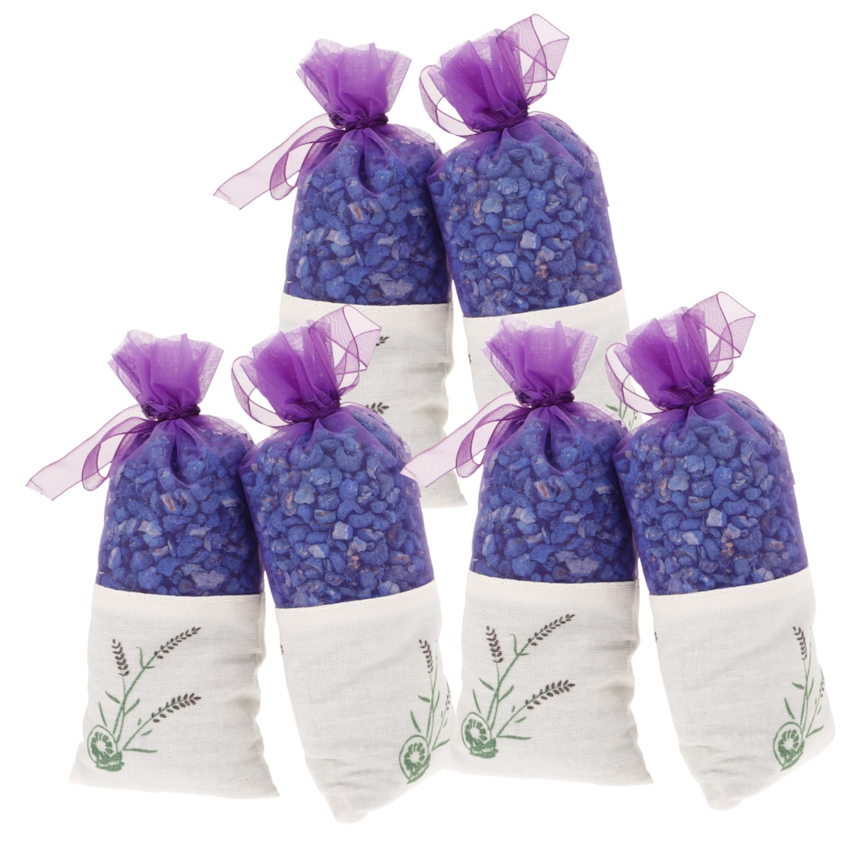 6pezzi Sachet Profumati Per Aromaterapia Naturale Con Fragranza Gelsomino Per Eliminare Odori Sgradevoli e Rinfrescare Gli Ambienti