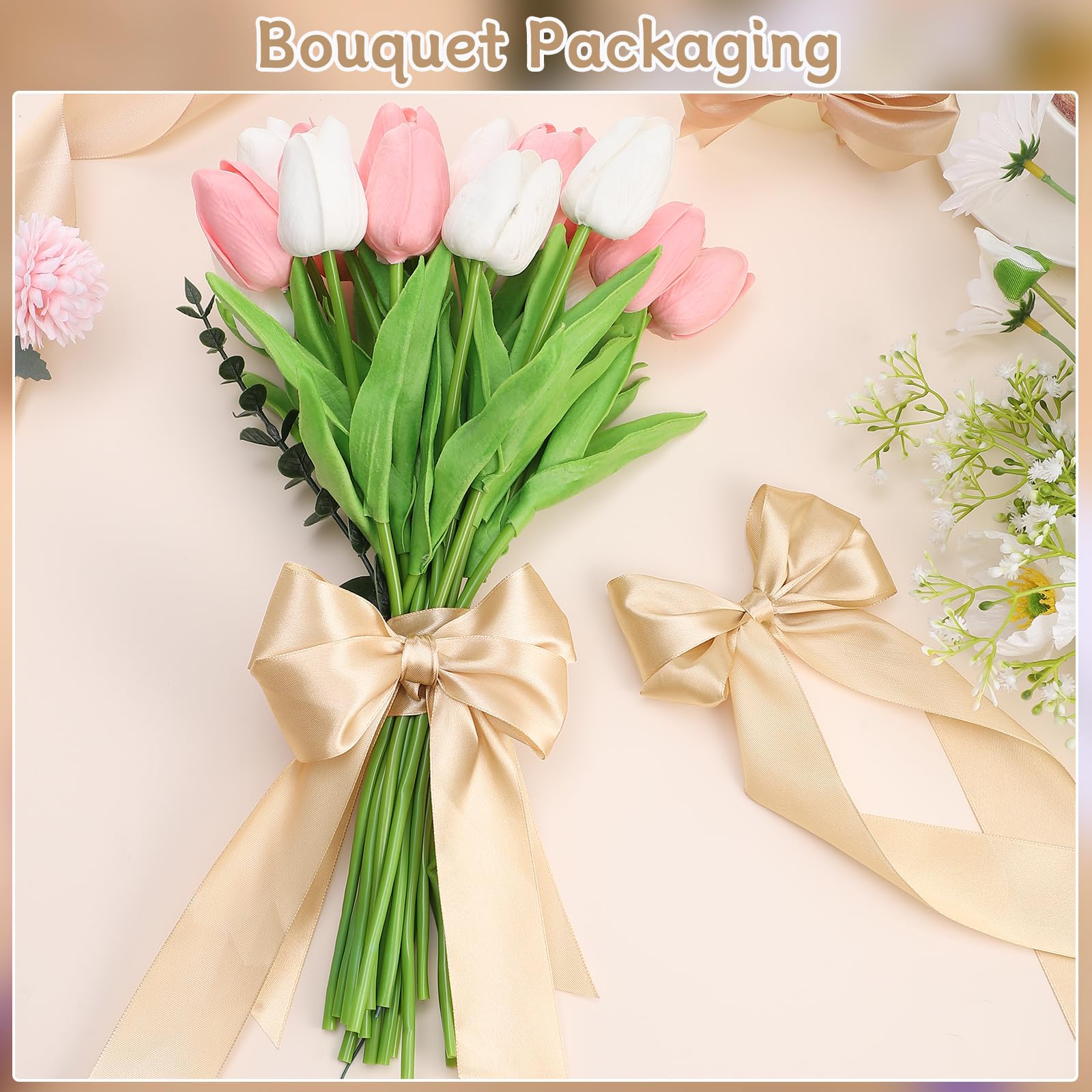 Gold Satin Ribbon 1.5 Inch X 60 Yards - Gift Wrapping, Wedding, Christmas & Holiday Decoration