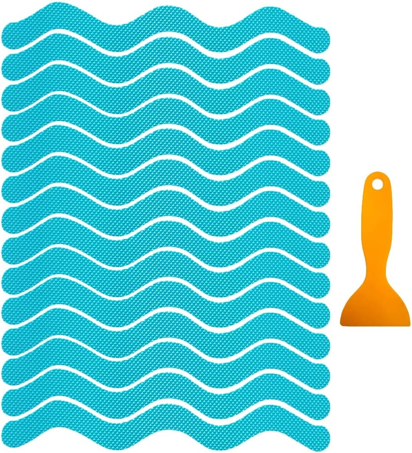 TFORESTER Non Slip Bathtub Stickers, Anti Slip Shower