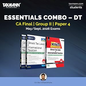Taxmann's Essentials CA Final DT