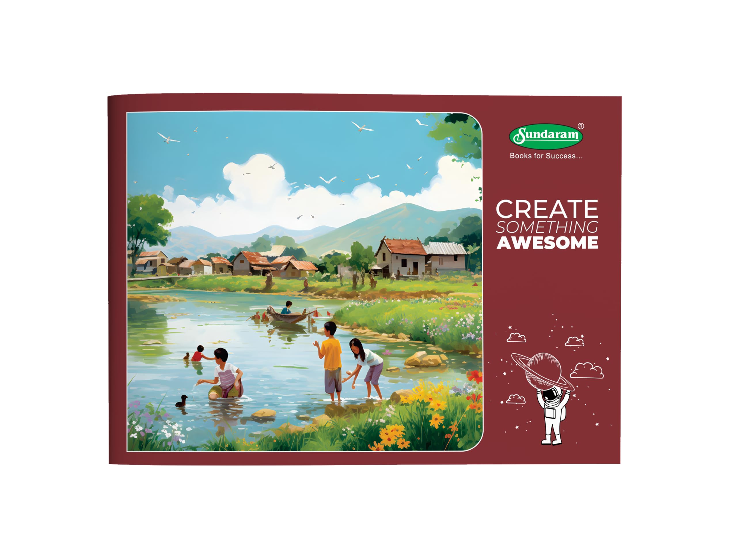 Sundaram | 4A Jumbo Drawing Book -Brown | 36 Pages | 37 x 27 Cm | Softbound Cover | Colors and Designs May Vary | Pack of 8 (B0CY53SX8B) Amazon Price History, Amazon Price Tracker
