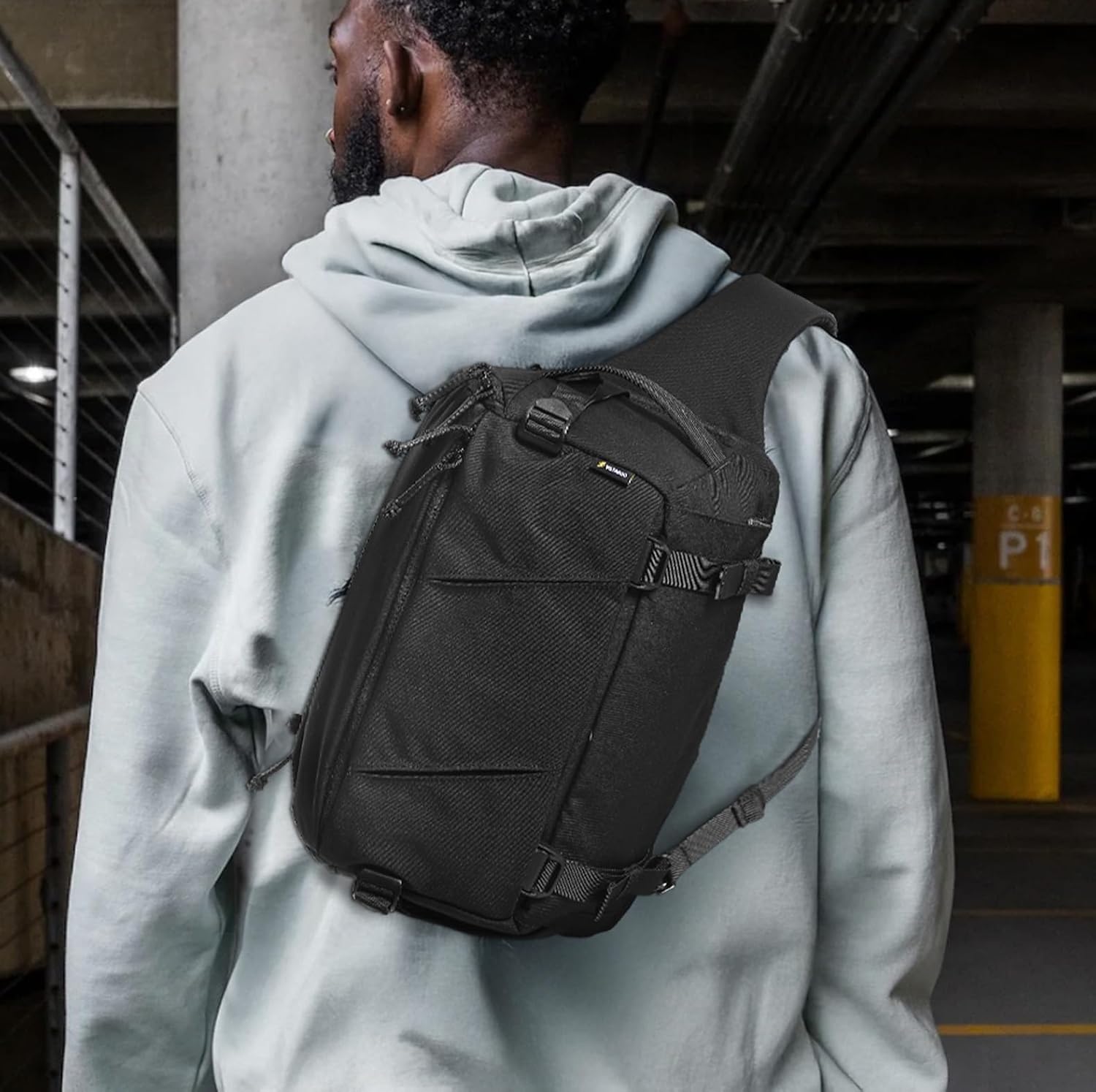 VOTAGOO 13L Tactical Sling Bag - CCW Concealed Carry Military Backpack, EDC Lightweight Crossbody Shoulder Pack for Men & Women - Image 6