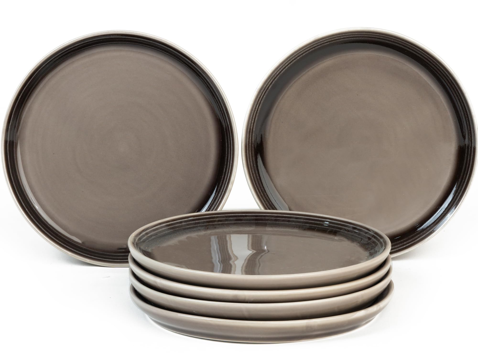 Bodhi House Arctic Blue Dinner Plates - Set of 4 -14