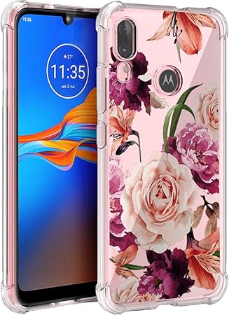 Capa para Motorola Moto E6 Plus, Capa para celular Moto E6S para meninas  Absorção de choque Flexível Silicone macio Capa protetora para Moto E6S/E6  Plus, Roxa | Amazon.com.br