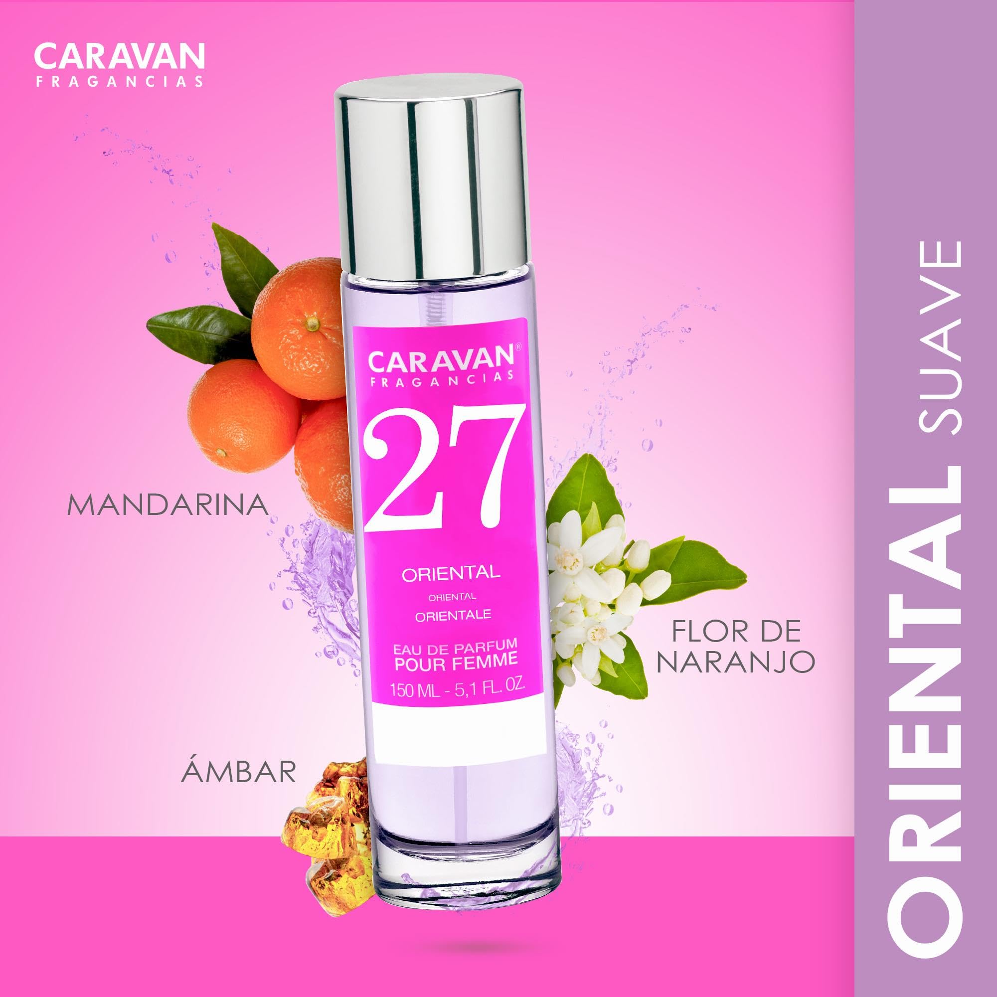 3 x Caravan profumo da donna n. 27-150 ml.