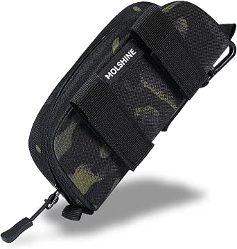 Tactical MOLLE Glasses Case – Shockproof Hard Protective Pouch For Sunglasses
