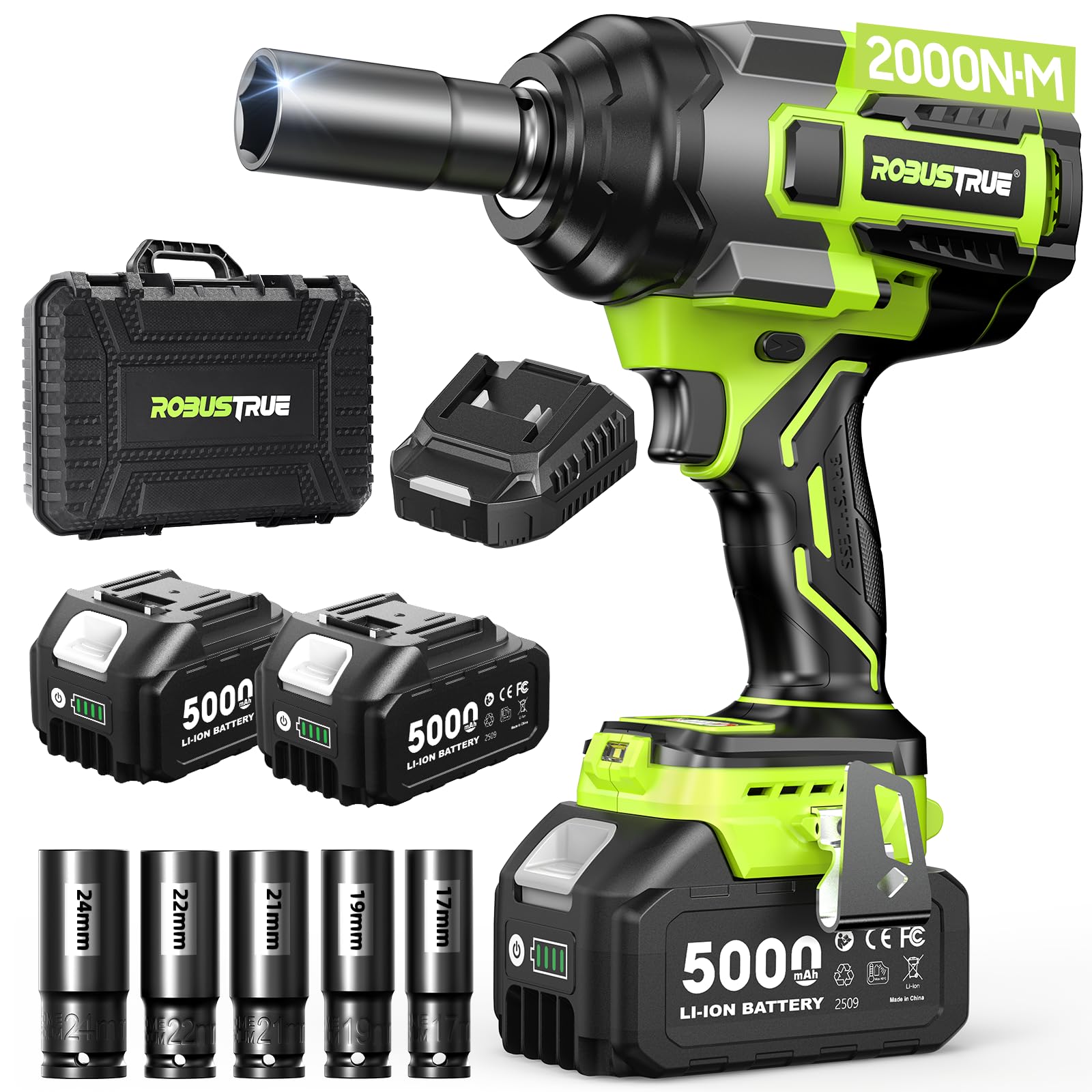 Robustrue Cordless Impact Wrench