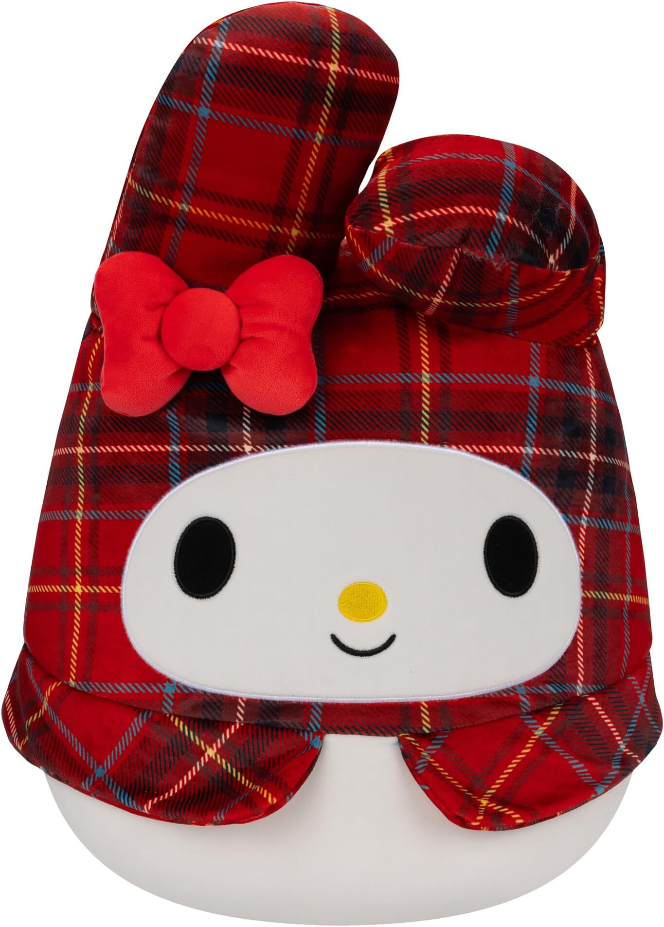 Original Sanrio 14-Inch Red Plaid My Melody Plush - Large Ultrasoft Official Jazwares Plush
