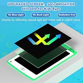 Party Favor LCD Writing Tablet for Kids, 8.5 Inch Colorful Doodle Board Drawing Tablet, Educational Learning Toys Birthday Gifts for Boys Girls Age 3 4 5 6 7 8 (12 Pack)