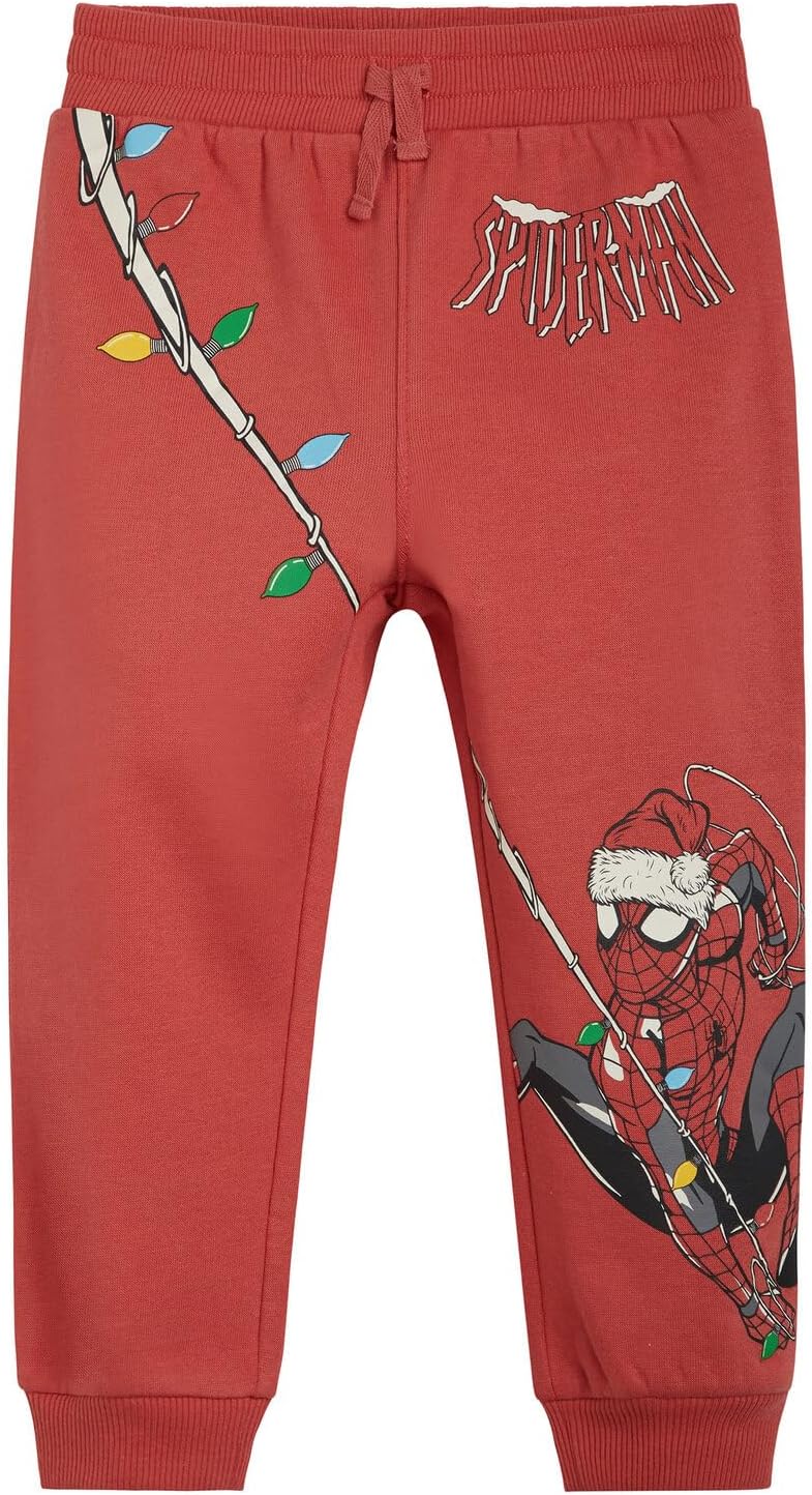 Marvel Avengers Fleece Sweatshirt and Pants Outfit Set Toddler to Little Kid Sizes (2T - 7-8)