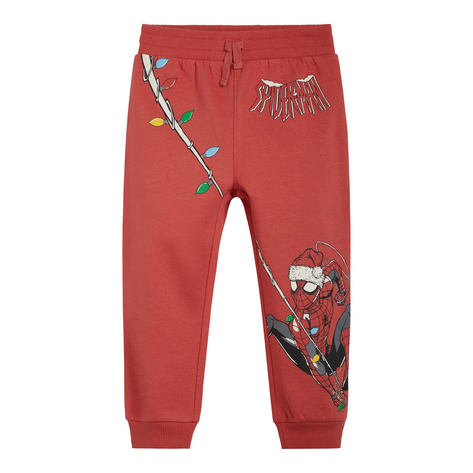 Marvel Avengers - Completo felpa e pantaloni in pile per bambini piccoli (2T - 7-8)