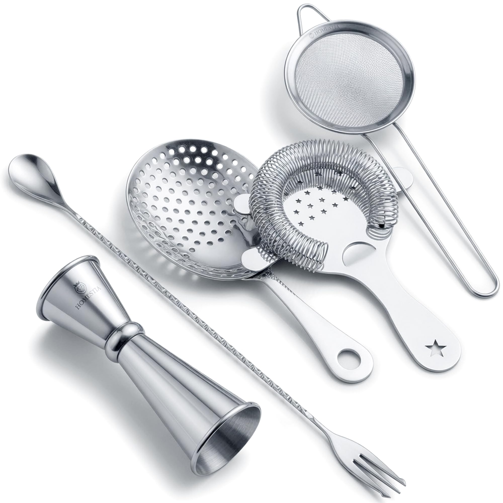 Passoire à cocktail en acier durable Hawthorne Julep et maille fine