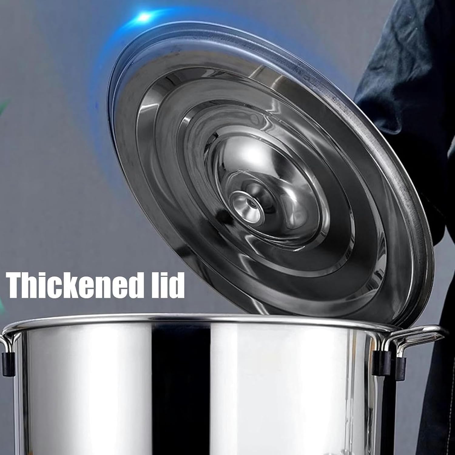 Pasta Pots Pasta Cooker, Pasta Pot With Colander, Stainless Steel Vegetable Noodle Cooking Pot, Commercial 2/3/4 Holes Soup Pot Set With Lid, Gas Stove And Induction Cooker Can Be Used