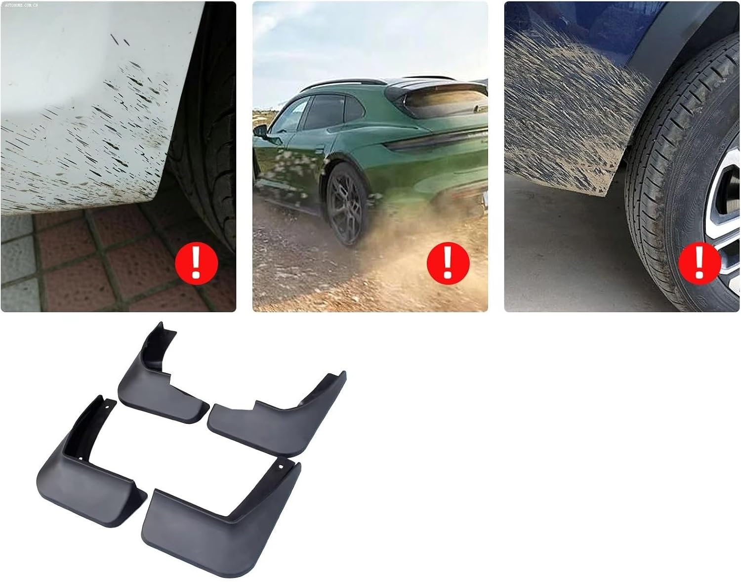 mudflaps Splash Guards Mud Flaps Mudguards Fender Car Accessories for Tesla for Model 3 2017-2023