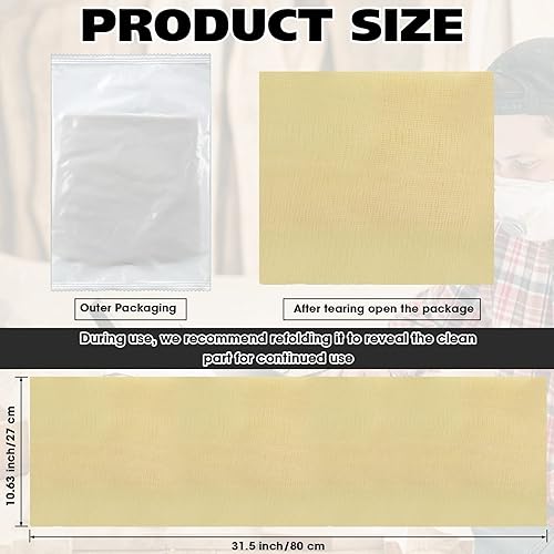 Miniatura 2 de 60 paños de tachuelas, pintores de tela para carpintería, eliminación de polvo, trapos para metal, lijado de partículas, automoción, pintura,