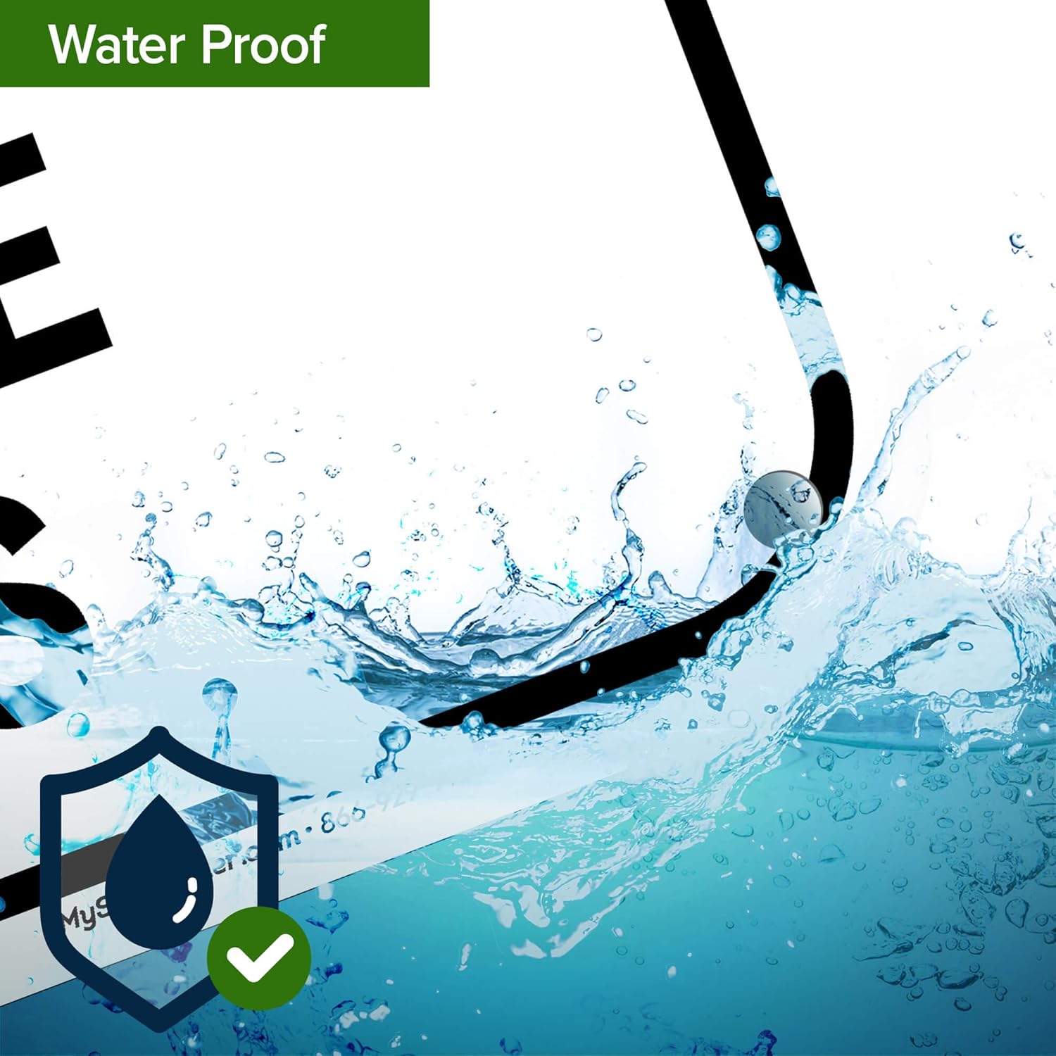 in Case of Fire Do No Use Elevator Use Stair Sign, 18"x24" Polyethylene, Indoor/Outdoor Use, USA MADE By My Sign Center