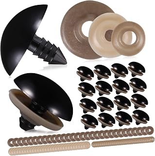 TEHAUX 1 Conjunto De Olhos De Animais Bicho De Pelúcia Bicho De Pelúcia Jogos De Plástico Grandes Olhos De Segurança De Animais De Pelúcia Para Marionetes De Pelúcia Olhos De Segurança