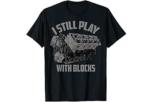 Mr. Horsepower Shirt: I Still Play with Blocks Racing Shirt