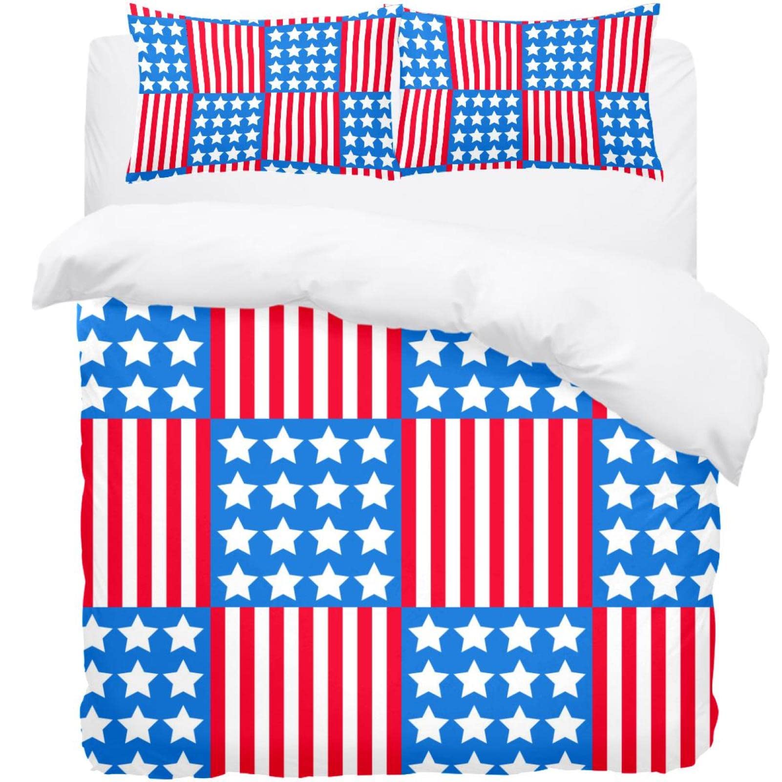 Parure de lit style marin pour chambre parentale housse de couette cosy