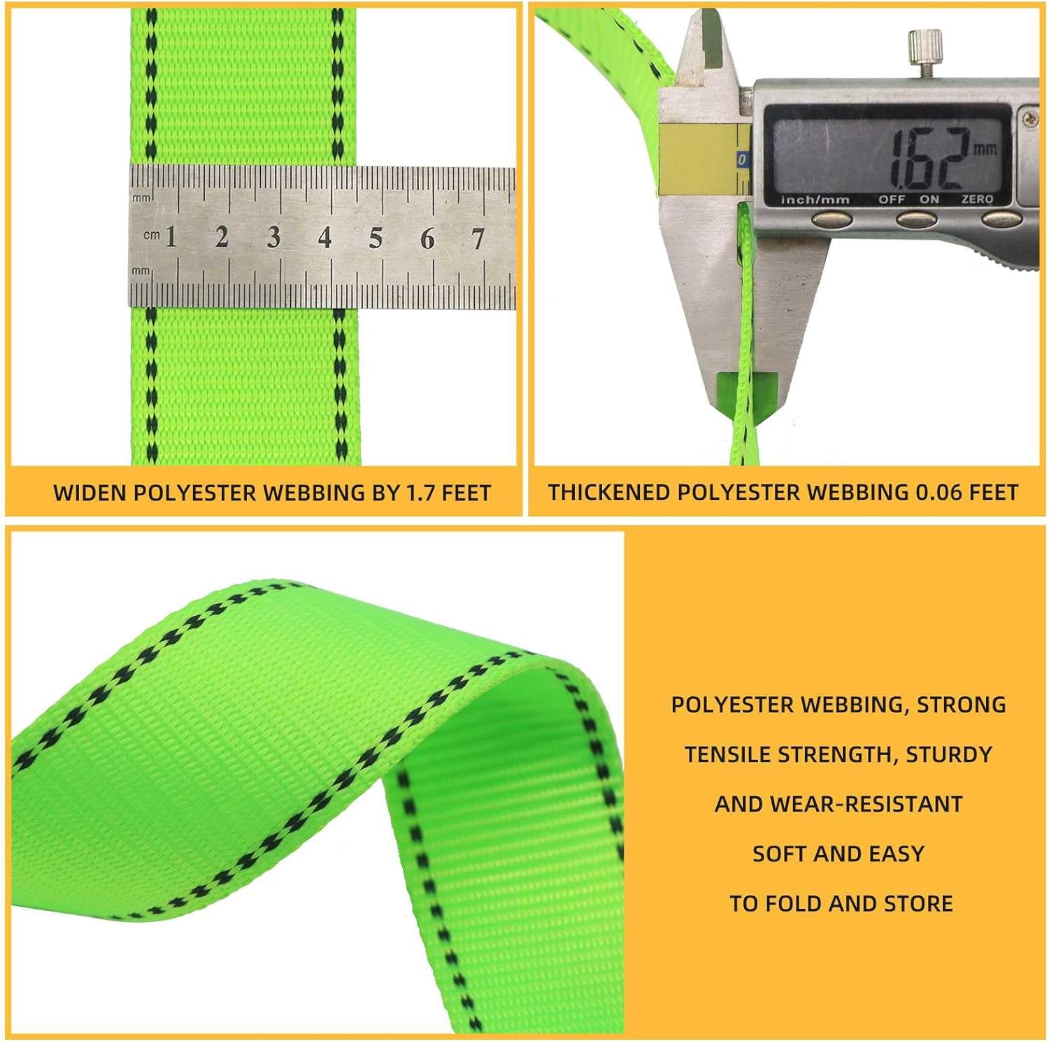 Emergency Fire Escape Ladder,Flame Resistant Safety Rope Ladder with Hooks 13FT/16FT/26FT/32FT/49FT,Fast to Deploy,Easy to Store Withstand Weight up to 1300 pounds (26FT)