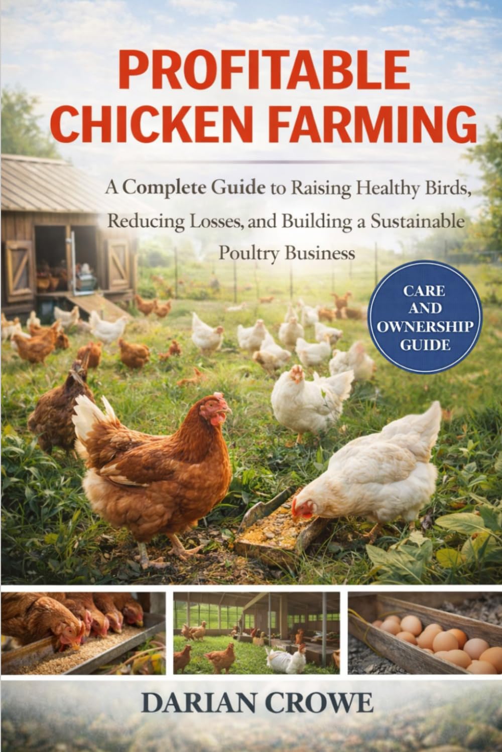 PROFITABLE CHICKEN FARMING: A Complete Guide to Raising Healthy Birds, Reducing Losses, and Building a Sustainable Poultry Business
