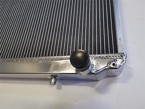 Miniatura 7 de RADIADOR DE ALEACIÓN DE ALUMINIO PARA TOYOTA SUPRA MK3 JZA70 1JZ-GTE TWIN-TURBO 2.5L 1988 1989 1990 1991 1992 1993 MT MANUAL Reemplazo compatible