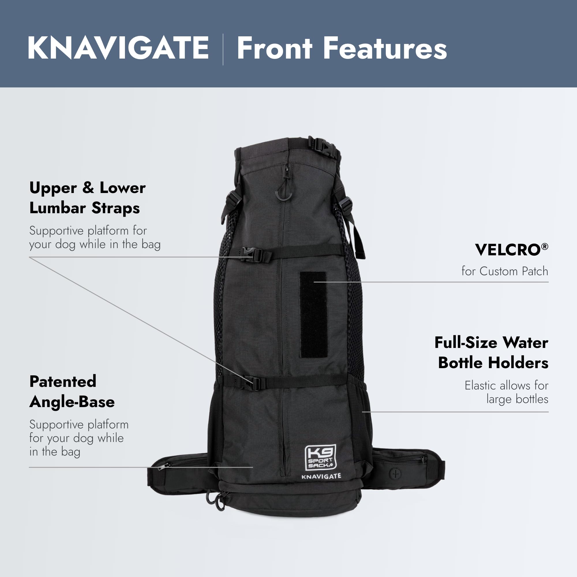 Amazon.co.jp: K9 Sport Sack Knavigate | ドッグキャリア ドッグ